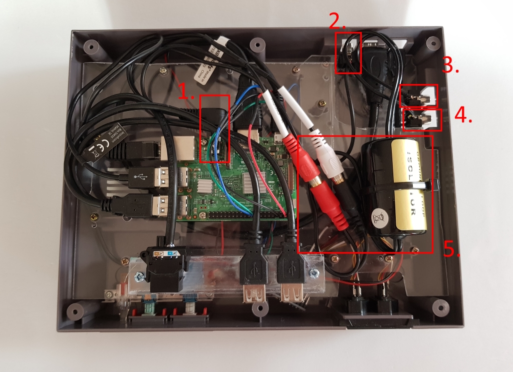 rca composite cables added