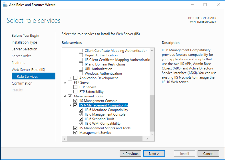 enable iis