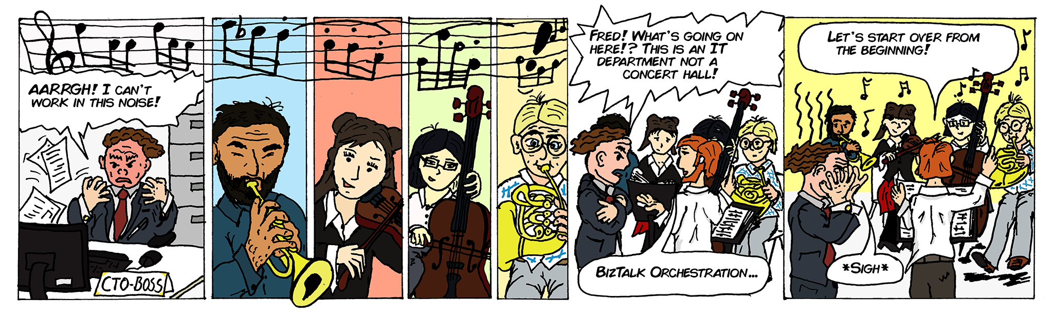 comic biztalk orchestration