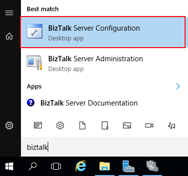 BizTalk Server Configuration