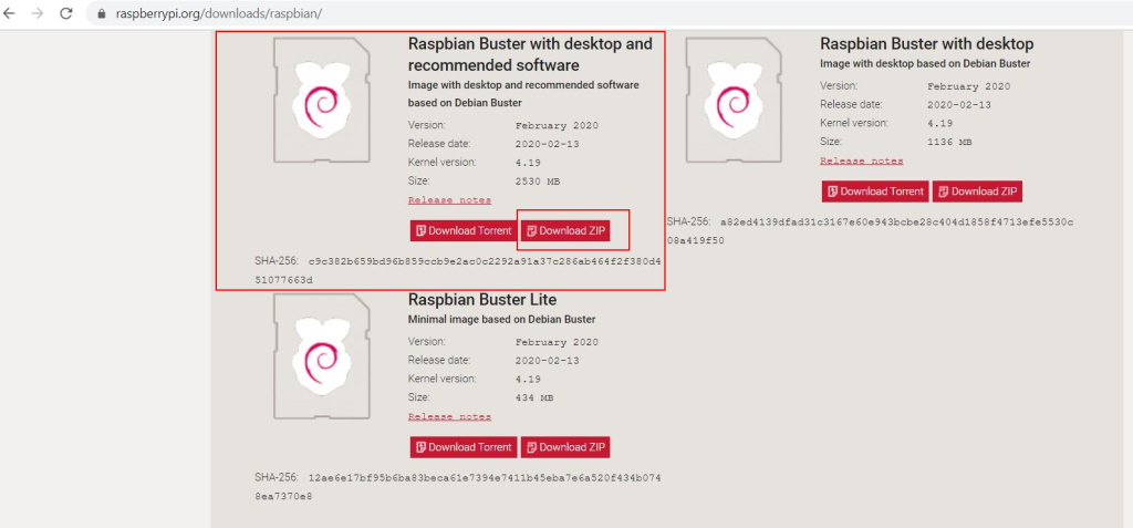 Download Raspbian