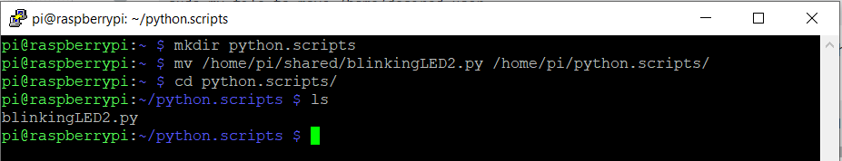 move blinkingLED2.py file